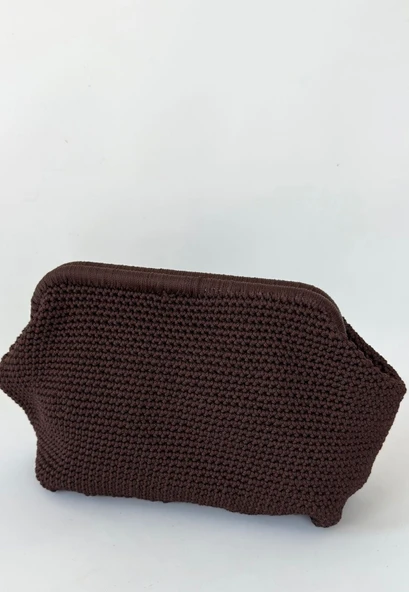 Froy Acı Kahve Örgü Çanta ürün görseli