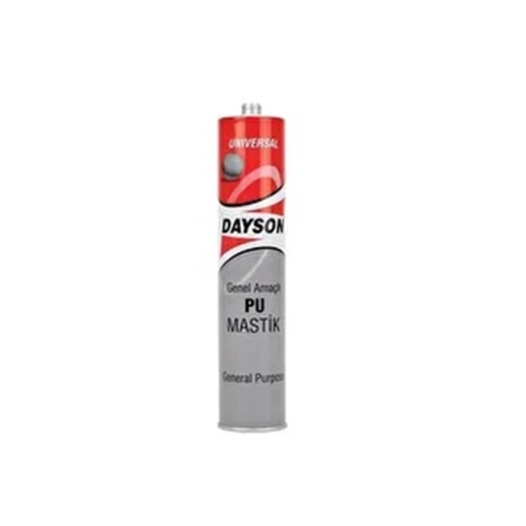 Dayson Mastik P.U. MASTİK EXTRA 280 Ml KARTUŞ - Antrasit Gri Silikon