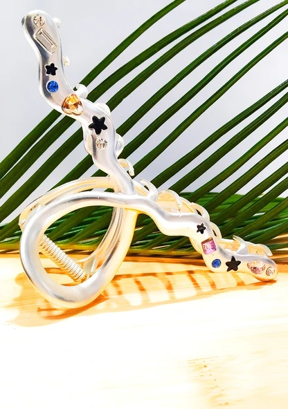 Monalisa Home 12 cm Lüks Parlak Renkli  Toka