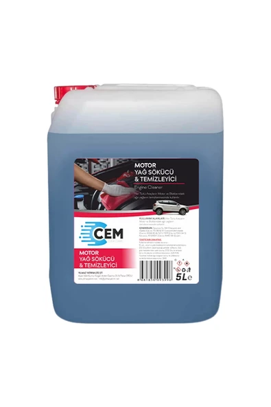CEM CAR CARE Motor Yağ Sökücü ve Temizleyici 5 KG ürün görseli