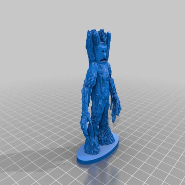 Syndaros, Bozuk Trainfolk / Treant / Ent Minyatür Masa Çalışması Veya D & D Plastik Aparat - 1