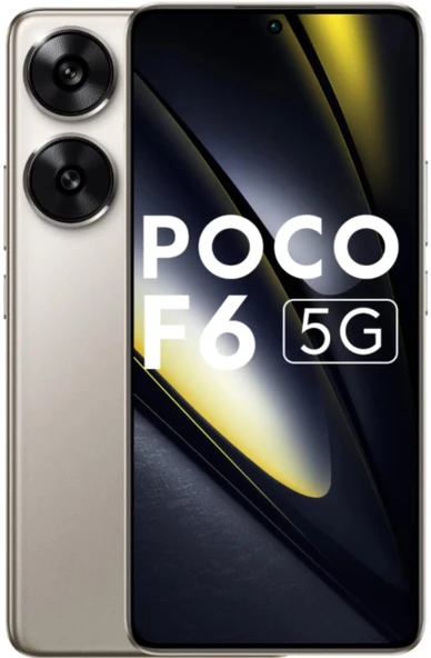 Poco F6 12GB/512GB Çift Sim 5G Titanyum (Poco Türkiye Garantili) - Resim 1