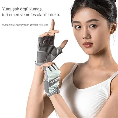 JOINFIT Fitness ve Ağırlık Eldiveni Gri - Resim 5