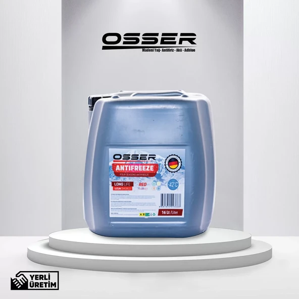 OSSER Antifriz 16 LT Kırmızı -42 Derece - Resim 2