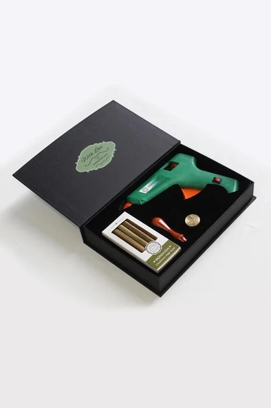 Mum Mührü Uygulama Seti Silikon Tabancalı Kendin Yap Mühür Seti BBS1020 ürün görseli