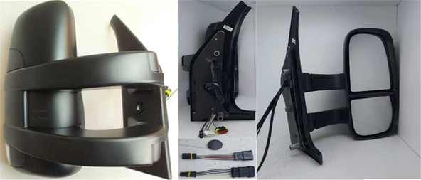 İveco Ticarı Dis Dikiz Aynası Sag İveco Daıly 06>14 (elektrikli/sinyallı/anten)(uzun Kol) - Spj E-3164 - Resim 1