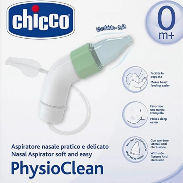 Chicco Pratik ve Hassas PhysioClean Burun Aspiratörü