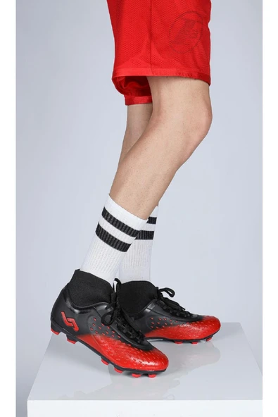 JUMP Orthopedix Futbol Boğazlı Çoraplı Krampon Spor Ayakkabısı 29672 - Resim 3