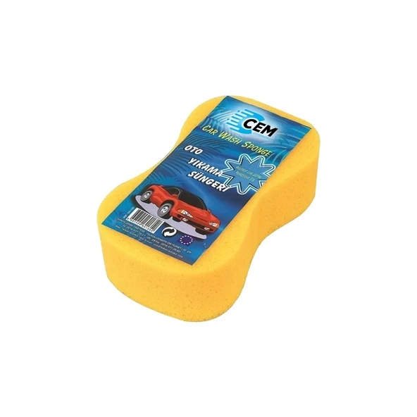 CEM CAR CARE Oto Yıkama Süngeri Poşetli ürün görseli