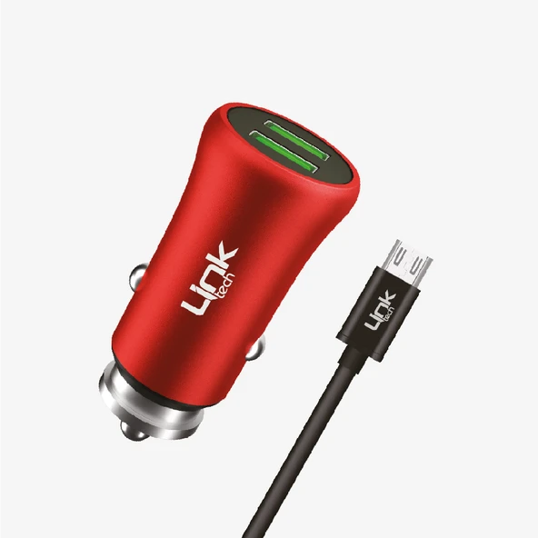 M581 Metal Mikro USB Kablolu Araç Şarj Cihazı - 8