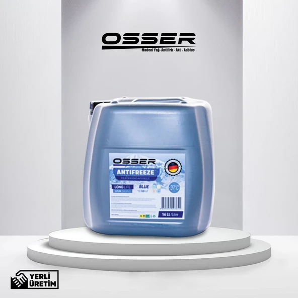 OSSER Antifriz 16 LT Mavi -37 Derece - Resim 2