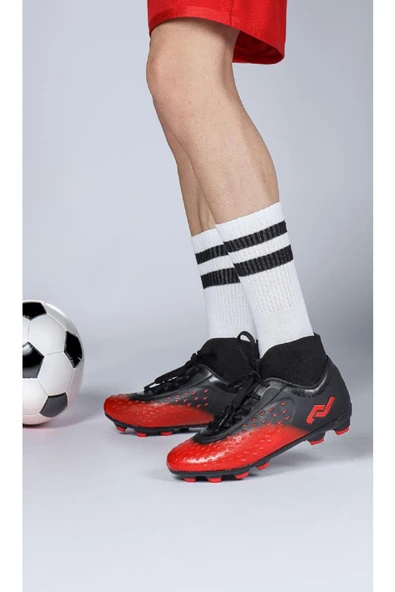 JUMP Orthopedix Futbol Boğazlı Çoraplı Krampon Spor Ayakkabısı 29672 - Resim 2