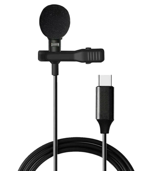 ZR404 Jh042C Kablolu Type-C Mikrofon