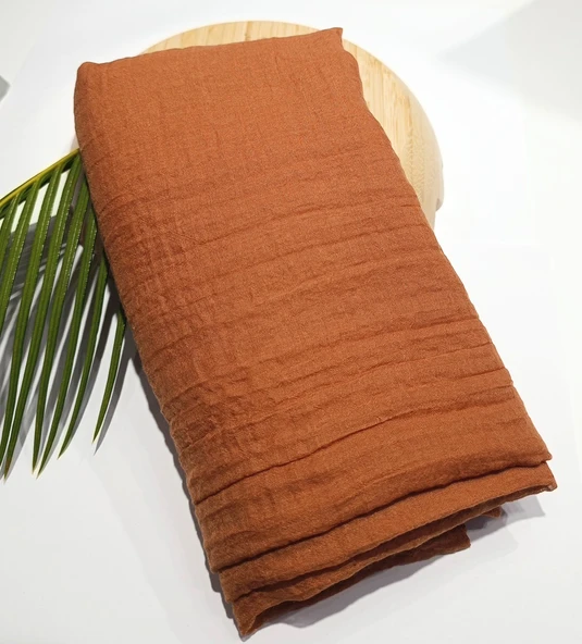 Monalisa Home 180x90 Lüks Figürlü Gösterişli Müslin Şal ürün görseli