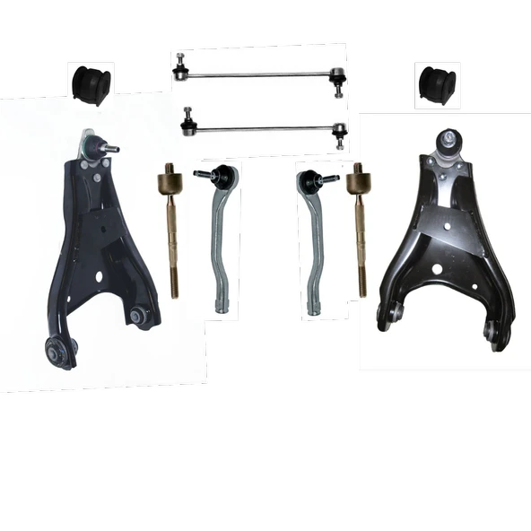 Dacia Duster Ön Takım Seti 2010-2018 4x4-4x2 | Komple Süspansiyon ve Direksiyon Parça Kiti - Resim 2