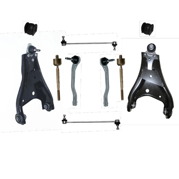 Dacia Duster Ön Takım Seti 2010-2018 4x4-4x2 | Komple Süspansiyon ve Direksiyon Parça Kiti ürün görseli