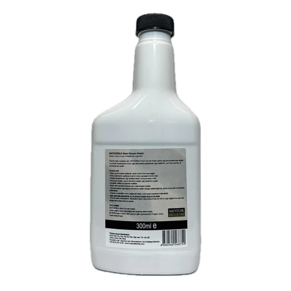 Duman Kesici, Duman ve Yağ Kaçağı Önleyici Katkı Maddesi - 2