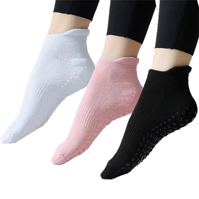 XTR Fitness Kısa Yoga ve Pilates Çorabı 3'lü Set ürün görseli