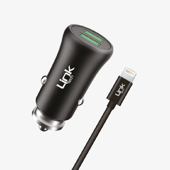 M582 Metal Lightning Kablolu USB Araç Şarj Cihazı - 3