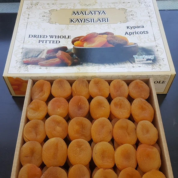 Toptan Ekstra Jumbo Sarı Kayısı Özel Dizim 10Kg - 3