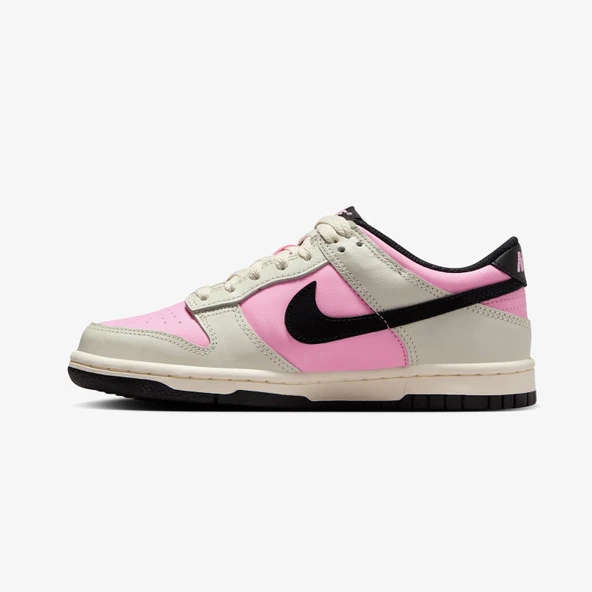 Nike Dunk Low Genç Pembe Spor Ayakkabı  FB9109-601 - Resim 2