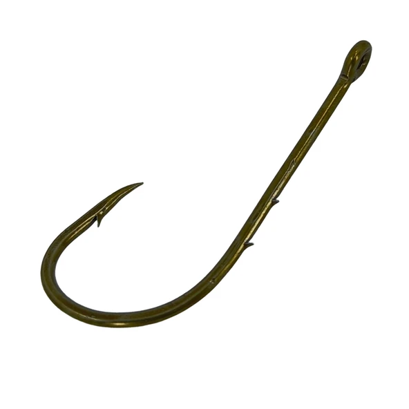 Effe Sazan İğnesi No:2 Bronz Delikli Carbon 100 Adet 92666-2 - 4