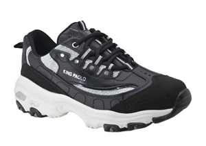 King Paolo E5112 STAR PIECE  - SİYAH - GÜMÜŞ - KADIN AYAKKABI ürün görseli