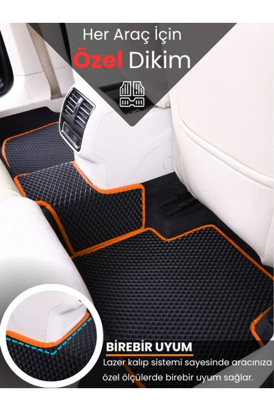 Guerrino JEEP-GRAND-CHEROKEE-(2011-2021) İÇİN EVA İÇ PASPAS TAKIMI (METAL TOPUKLUK HARİÇ) - Resim 4