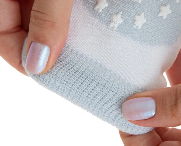 Babyjem Örgü Emekleme Dizliği Mavi - 6