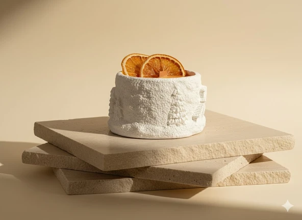 Lebron Portakal Kokulu 115 GR Doğal Soya Wax Mum - 3