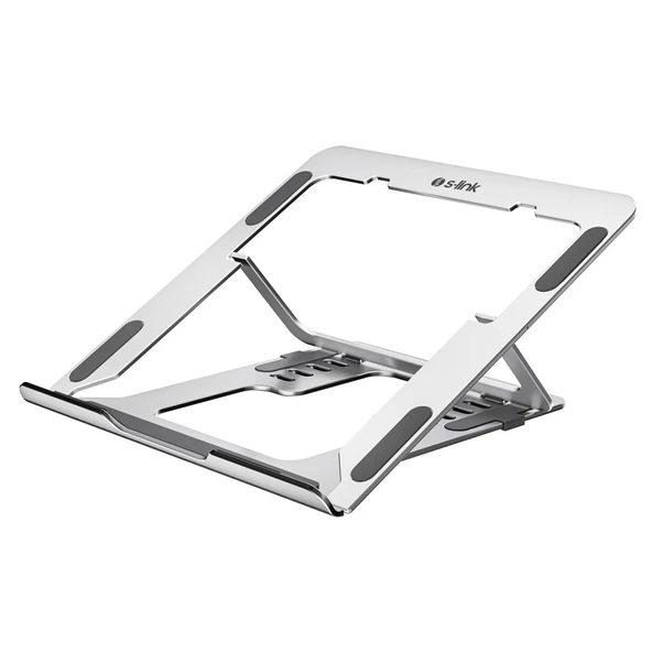 S-link SL-AL11 Gümüş 6 Açılı Katlanabilir Alüminyum Laptop Stand