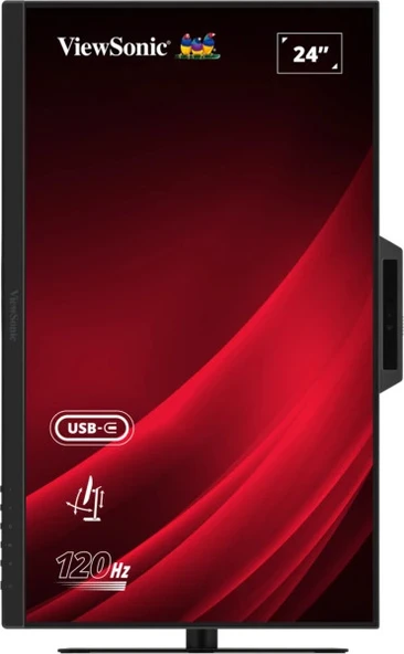 VIEWSONIC VG2441V WINDOWS HELLO SETIFIKALI WEB KAMERALI 24" FHD USB-C GORUNTULU KONFERANS MONITORU - Resim 4