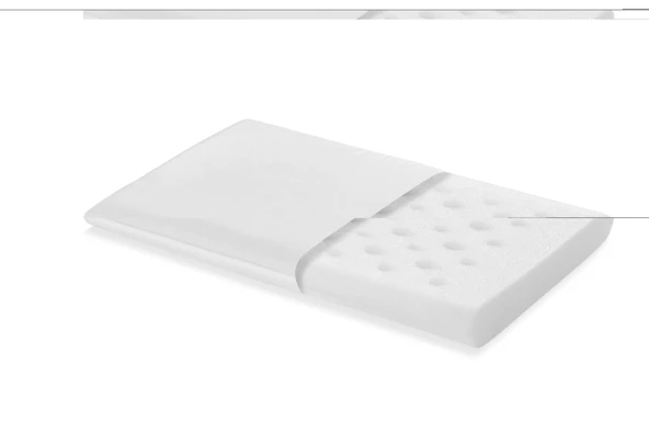 Babyjem Boğulma Önleyici Bebek Yastığı Ekru 013 - 2