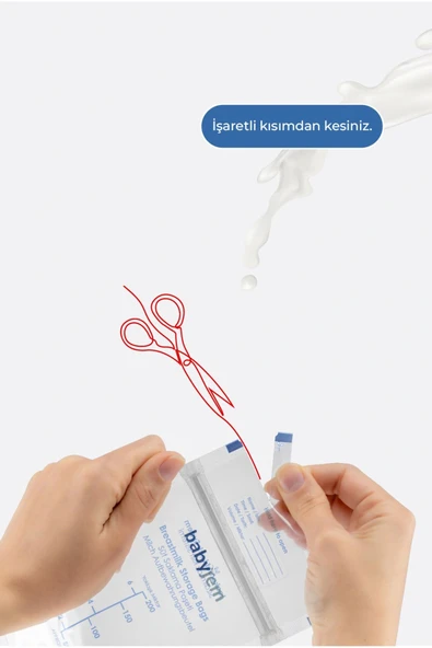 Babyjem Ultra Koruyucu Süt Saklama Poşeti 25 Adet - 3