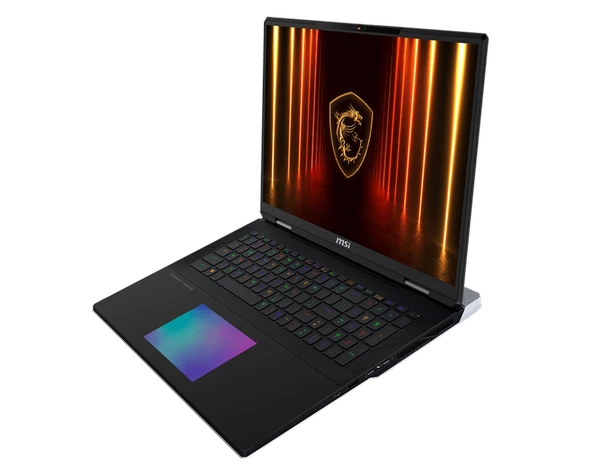 MSI NB TITAN 18 HX AI A2XWJG-217TR ULTRA 9 285HX 96GB DDR5 RTX5090 GDDR7 24GB 6TB SSD 18.0 UHD+ MINILED 120Hz W11P - 2