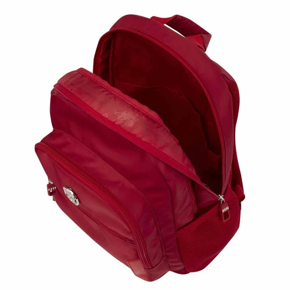 U.S. Polo Kırmızı Okul Çantası - Resim 2