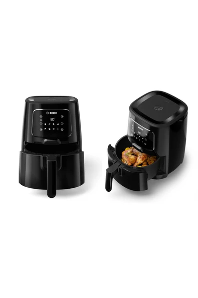 Bosch MAF240B0 Siyah Air Fryer Sıcak Hava Fritözü - 2