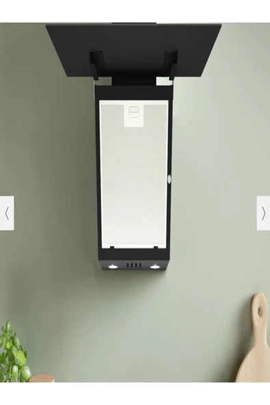 Bosch DWK63PJ60T Siyah Ankastre Cam Davlumbaz - 5