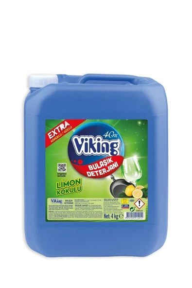 Viking Sıvı Bulaşık Deterjanı Klasik 4 Kg 1 Adet ürün görseli