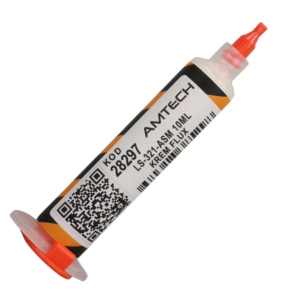 Amtech LS-321-ASM Şırınga Tip 10 Ml. Krem Lehim Havya Flux - 3