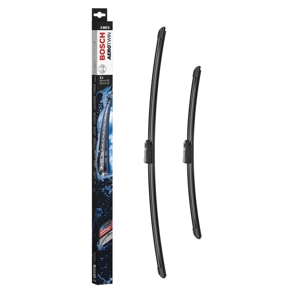 Bosch Silecek VW (VOLKSWAGEN) Golf 7 (2012 - 2021)#A863S - [650/450 mm] - Resim 2