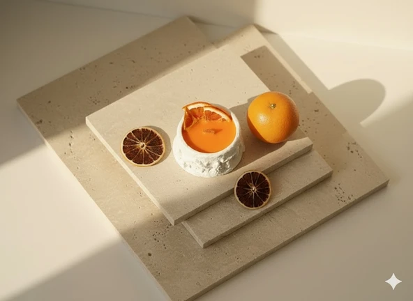 Lebron Portakal Kokulu 115 GR Doğal Soya Wax Mum - 2