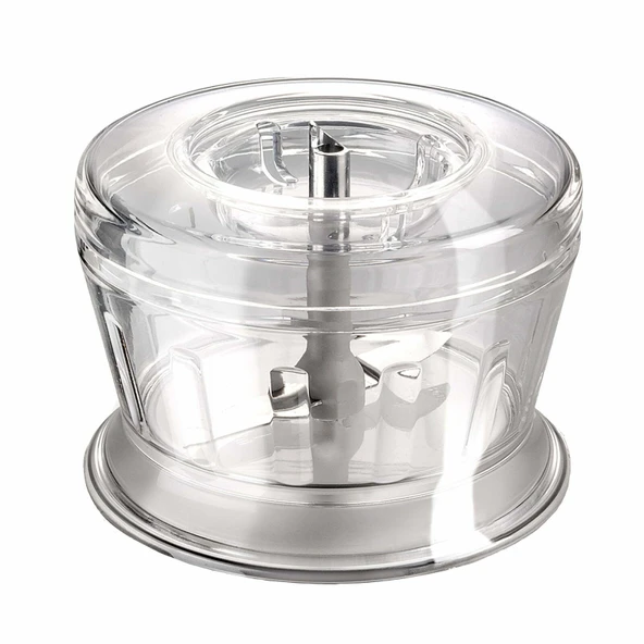 BAMİX M200 DELUXE EL BLENDER SETİ ÖMÜR BOYU MOTOR GARANTİLİ C GÖVDE 200W KIRMIZI METALIK- KROM - 5