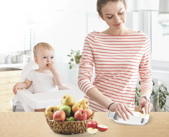 Babyjem Pratik Rende Buz Beyaz - Resim 4