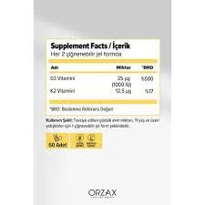 Ocean Gummies D3 K2 Vitamini 60 Adet - Resim 2