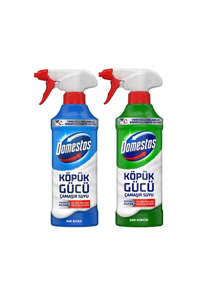 Domestos Köpük Gücü Çam Ferahlığı 450 ml x1 + Köpük Gücü Kar Beyaz 450 ml x1 - Resim 2