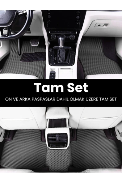 Guerrino MERCEDES-BENZ-A SERİSİ-W177-SEDAN-(2018-2025) İÇİN EVA İÇ PASPAS TAKIMI (METAL TOPUKLUK DAHİL) - Resim 2