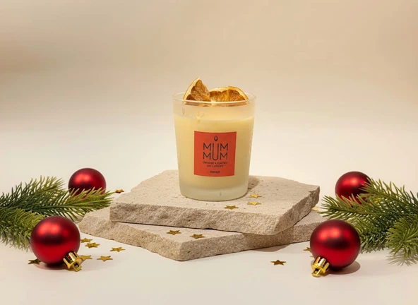 Lebron Portakal Kokulu 100 GR Doğal Soya Wax Mum