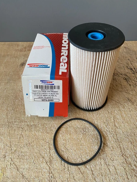 Monreal MFN-0085 Yakıt Filtresi VW Grubu 1.6TDI 1.9TDI 2.0TDI (PU825X eşdeğeri) 3C0127400C