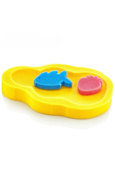 Babyjem Küvet Süngeri Sarı